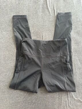 Black High-Waist Pocket Leggings